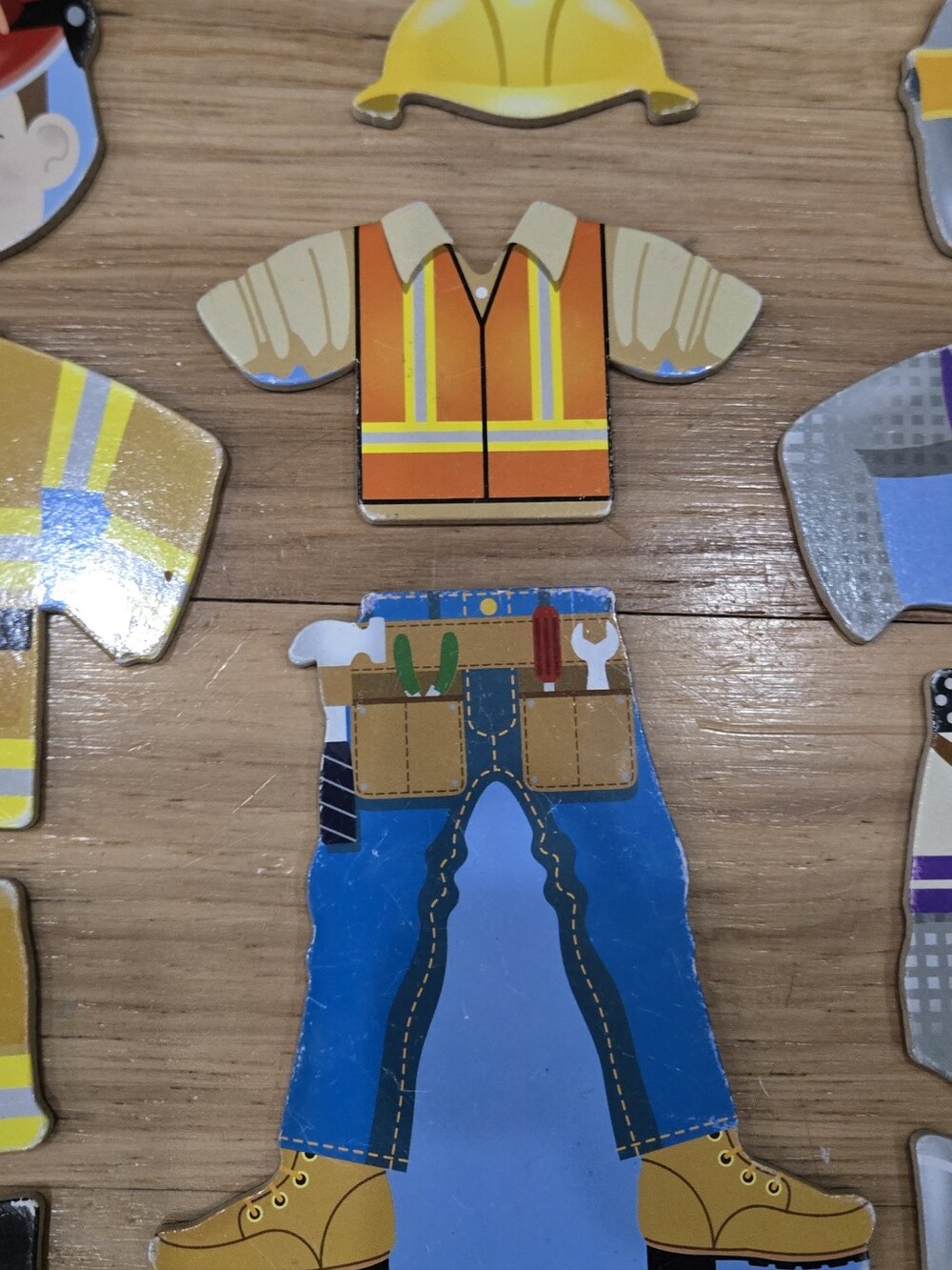 Melissa & Doug Blue Police Dress-Up Magnetic Toy Set for Kids - Picture 5 of 13